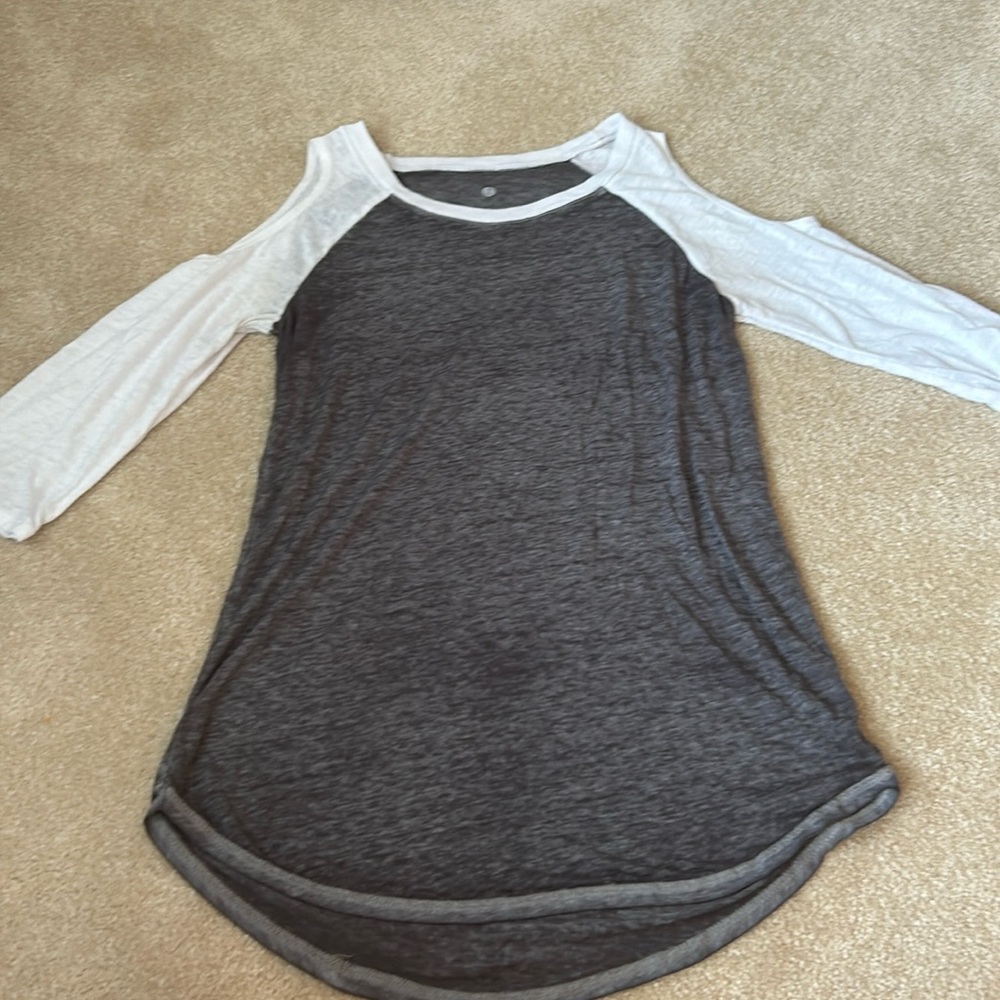 Cut out shoulder top